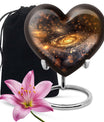 Beautiful Galaxy Decorative Funeral Urn - Burial Urns For Adult Human Ashes