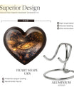 Galaxy Heart Cremation Urn