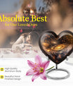 Galaxy Heart Cremation Urn