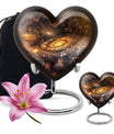Beautiful Galaxy Decorative Funeral Urn - Burial Urns For Adult Human Ashes