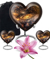 Beautiful Galaxy Decorative Funeral Urn - Burial Urns For Adult Human Ashes