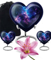 Galaxy Theme Large Urn With 2 Keepsake Urn