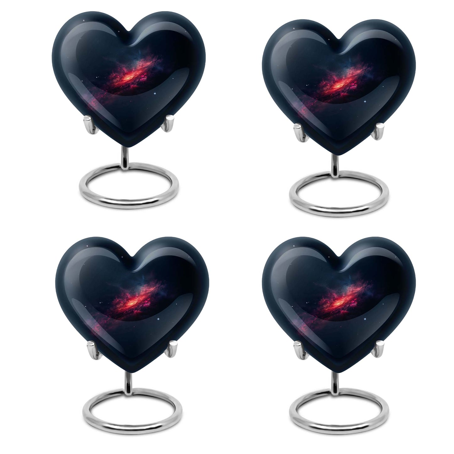 Galaxy Theme 3 Inch Keepsake Pack of 4