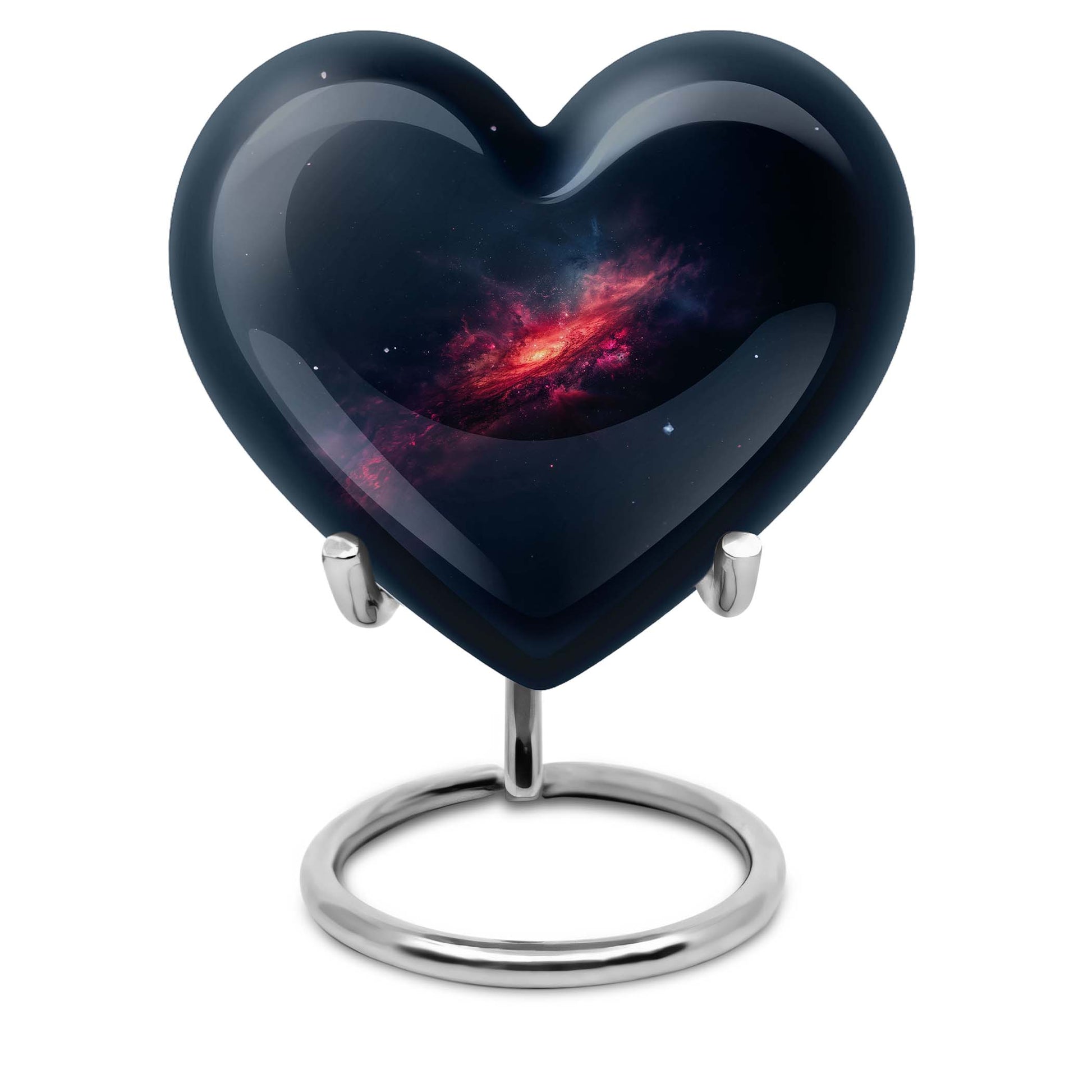 heart-shaped Galaxy Urn