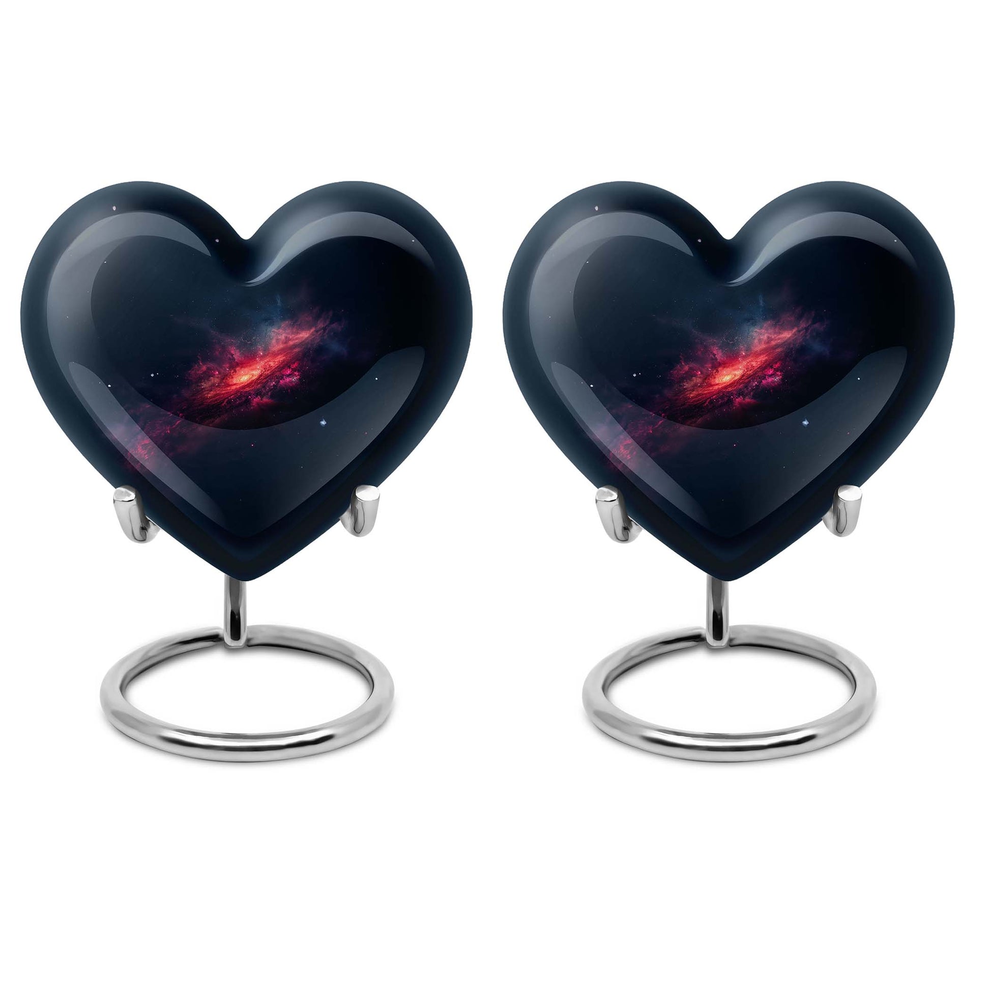 heart-shaped Galaxy Urn