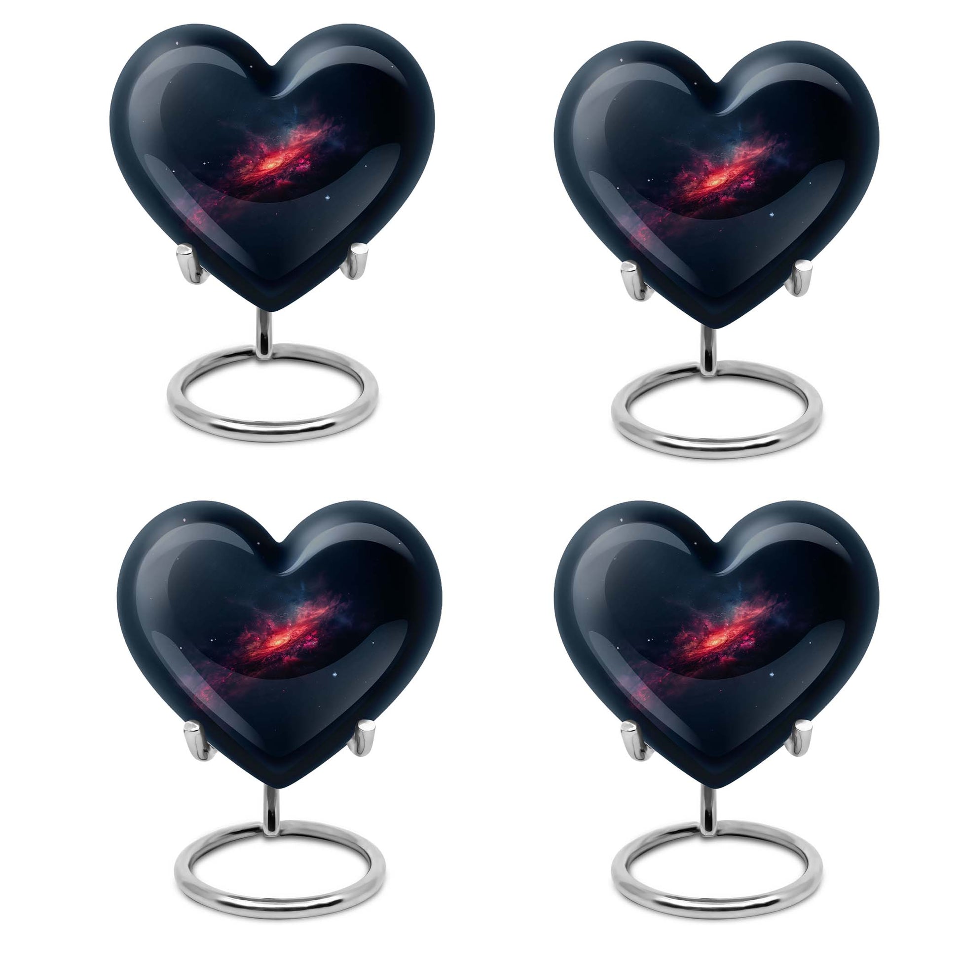 heart-shaped Galaxy Urn