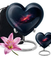 heart-shaped Galaxy Urn