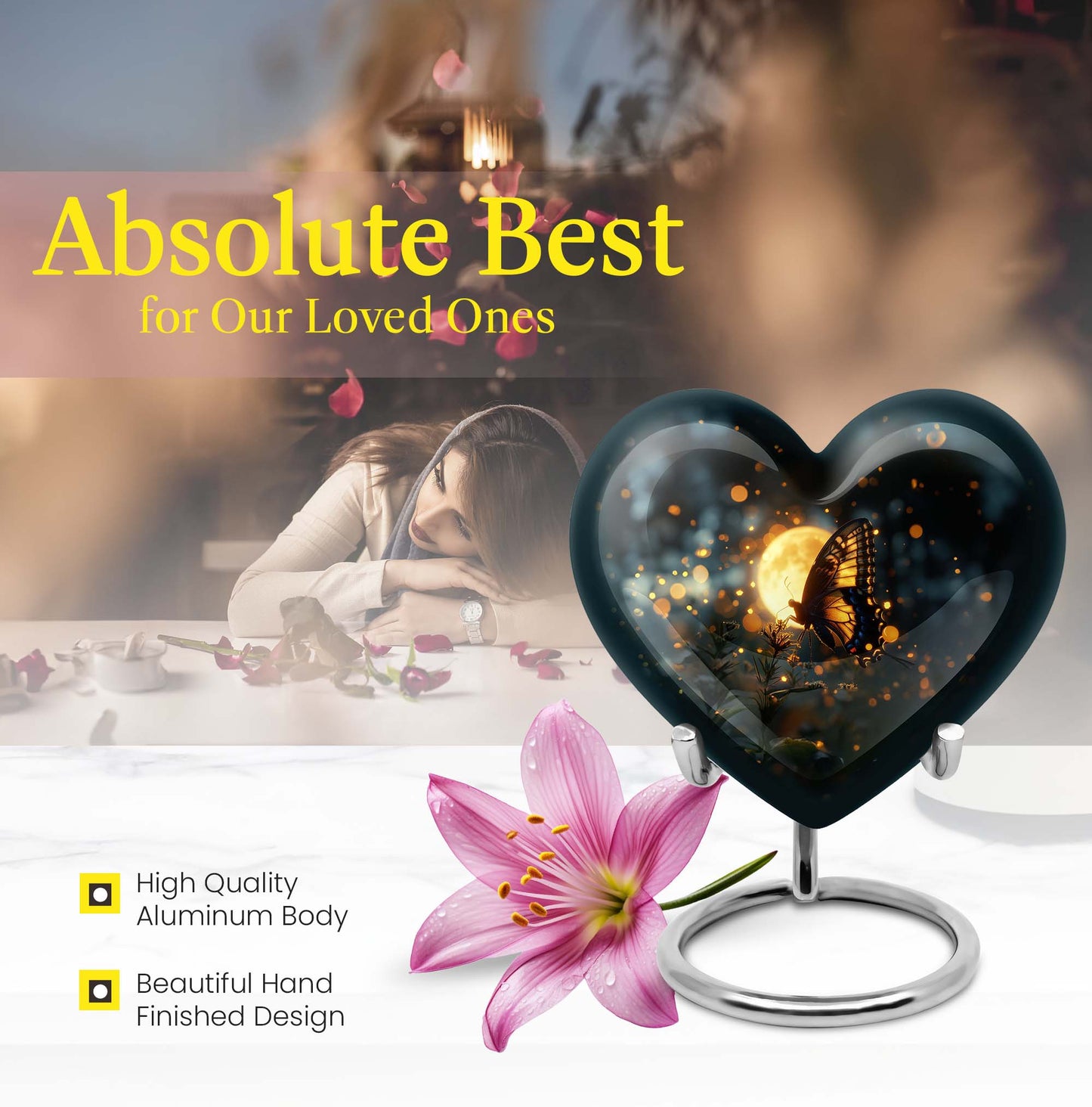 butterfly urn