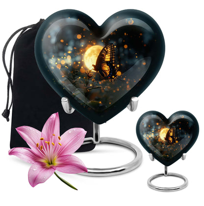 butterfly urn
