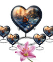 Heart-shaped Butterfly Urn