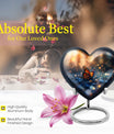 Heart-shaped Butterfly Urn