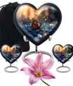 Heart-shaped Butterfly Urn