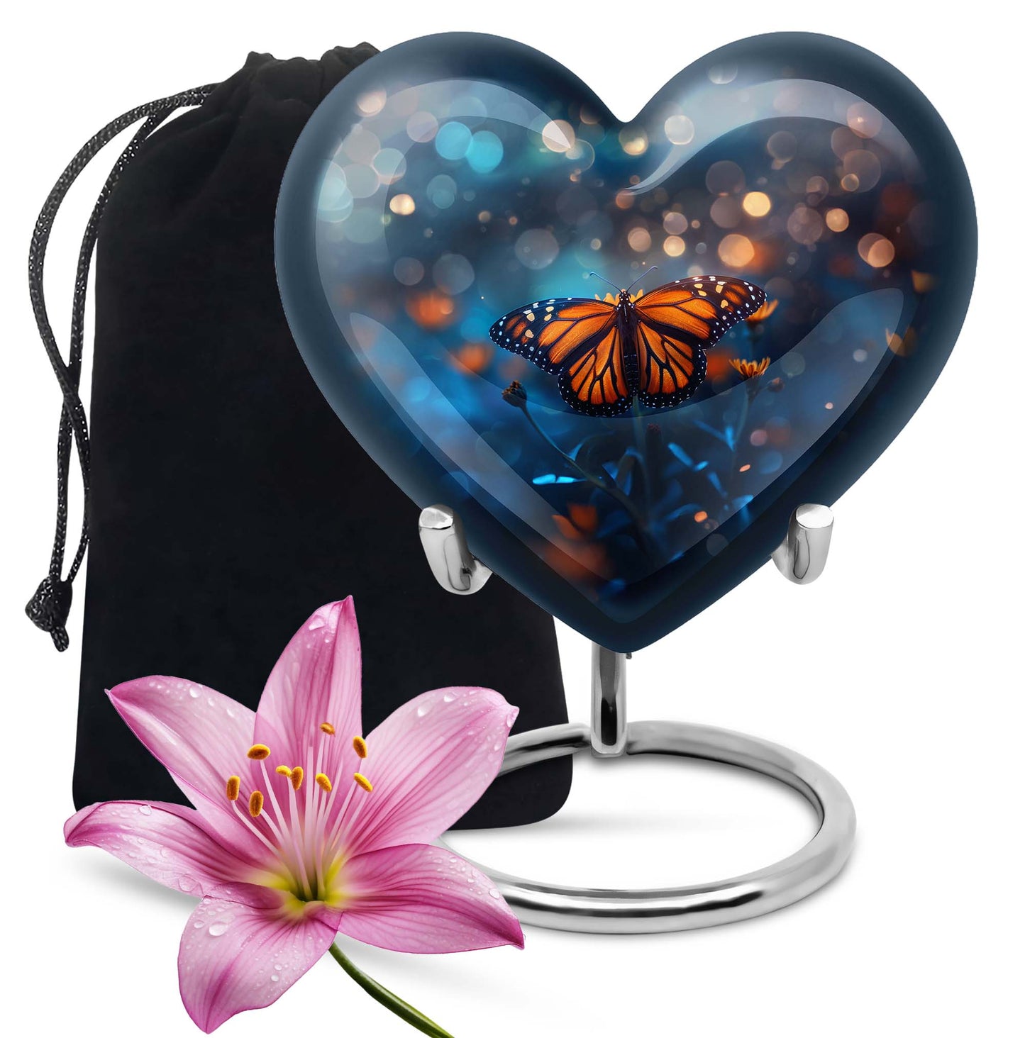 butterfly urn for adult human ashes