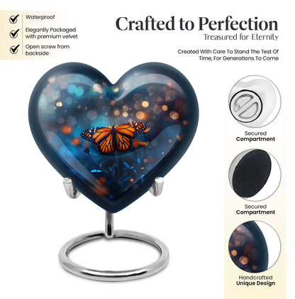 butterfly urn for adult human ashes