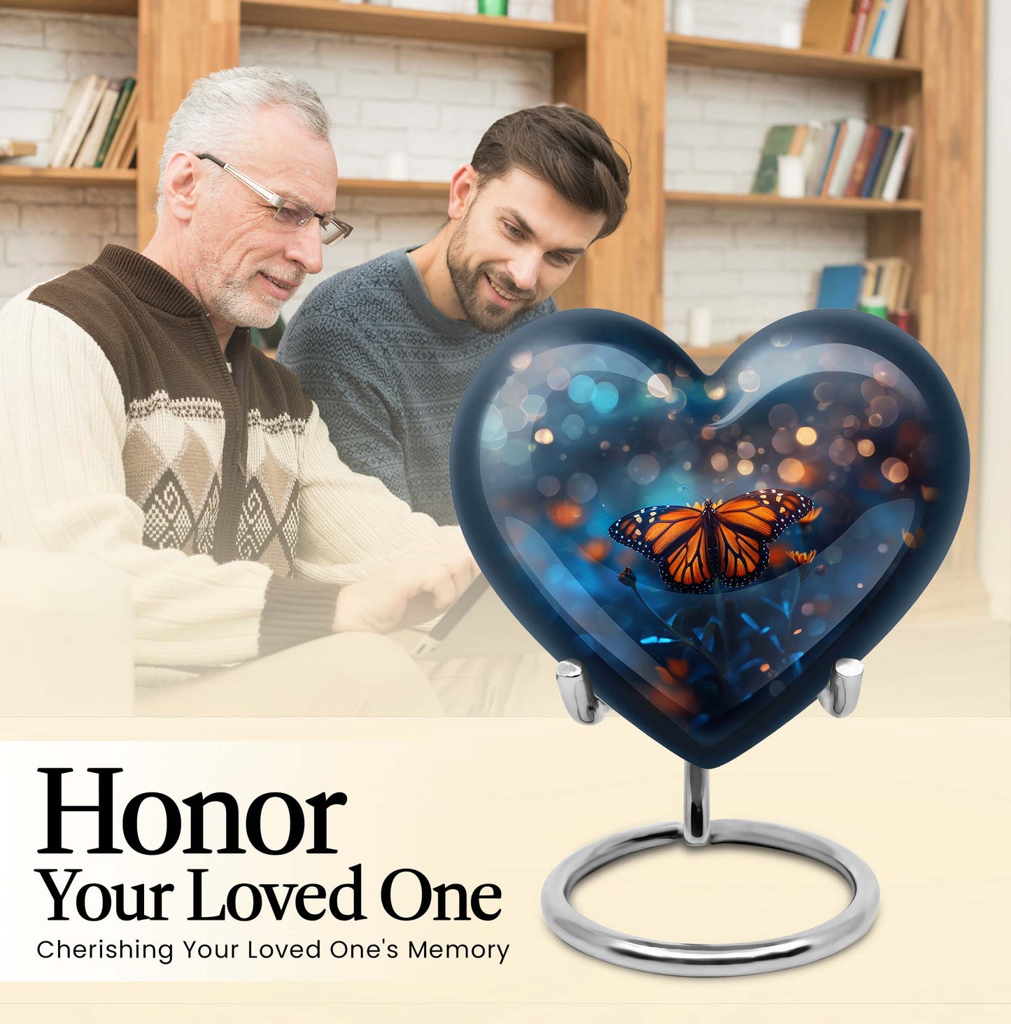 butterfly urn for adult human ashes