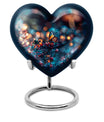 butterfly urn heart-shaped 