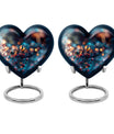 butterfly urn heart-shaped 