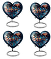 butterfly urn heart-shaped 