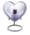 butterfly heart urn