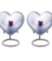 butterfly heart urn