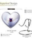 butterfly heart urn