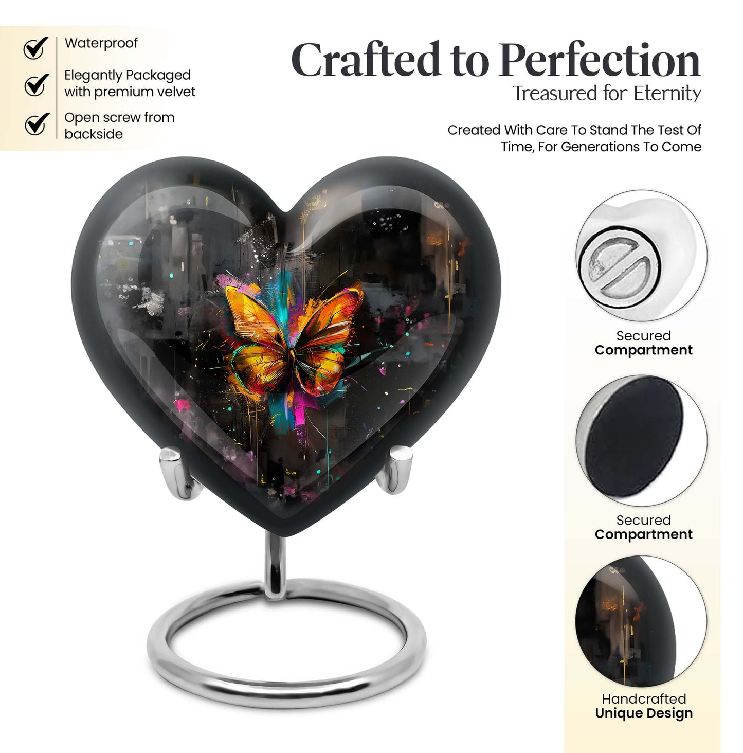 butterfly urn for cremation ashes