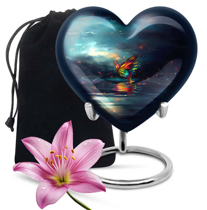 butterfly urn