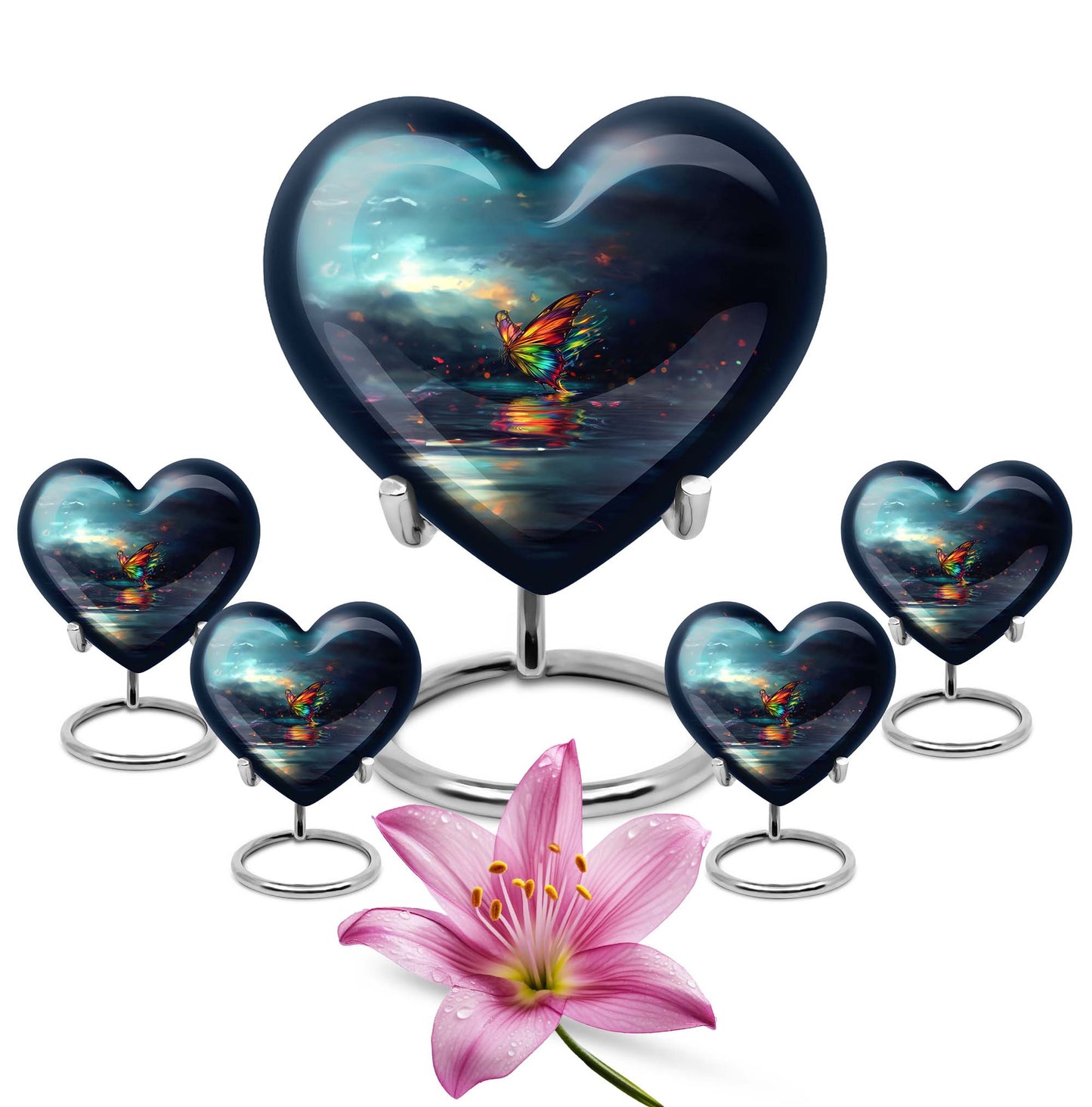 butterfly urn