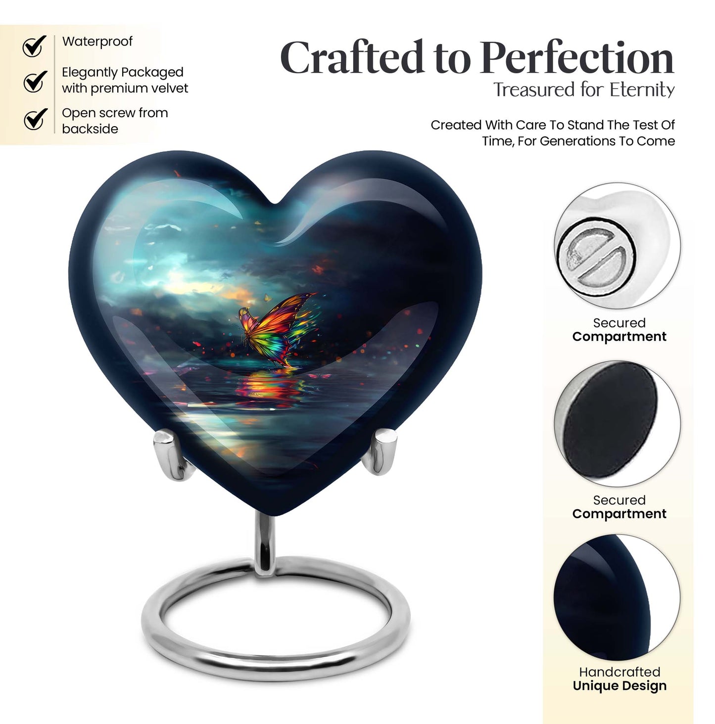 butterfly urn