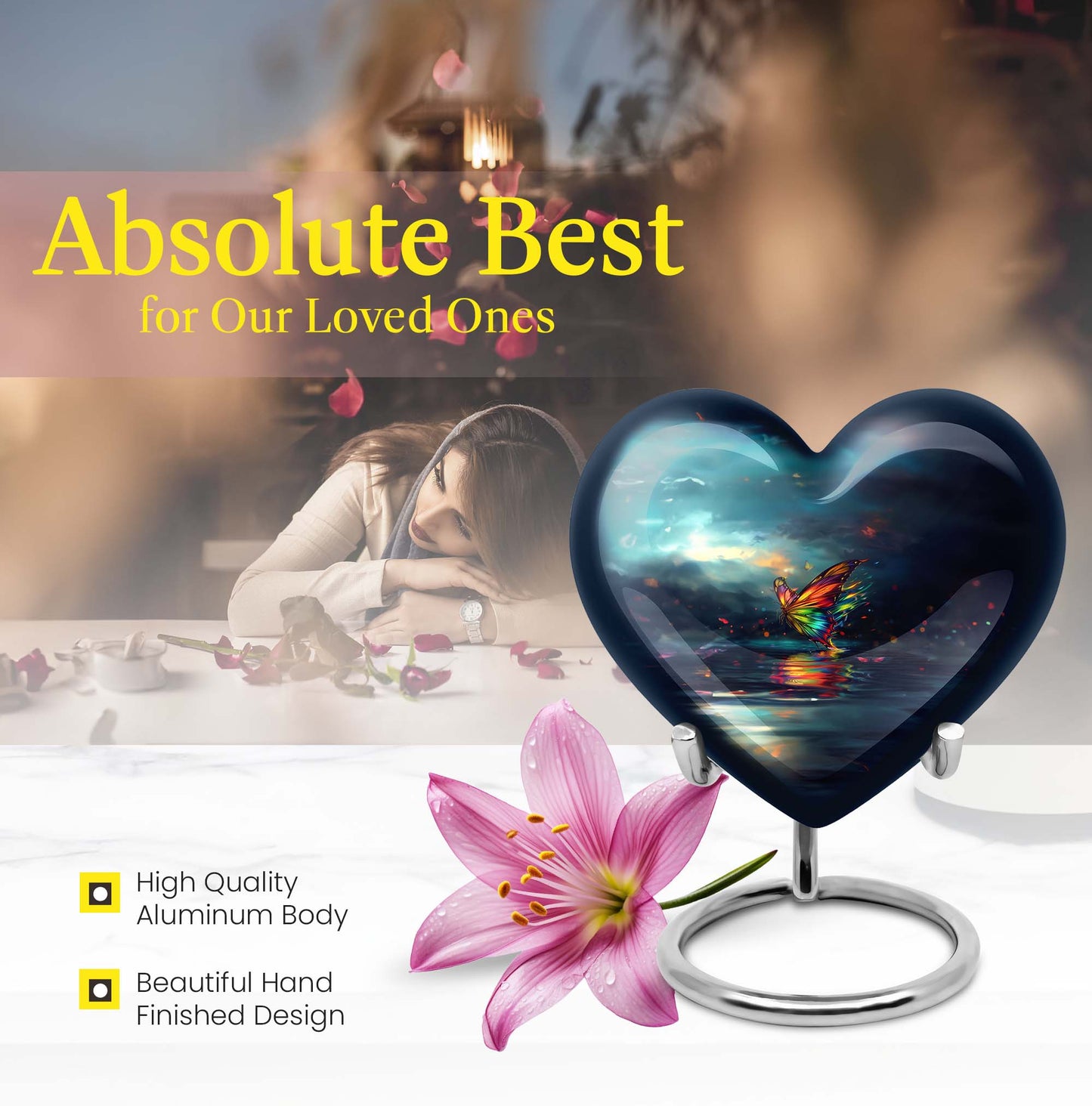 butterfly urn
