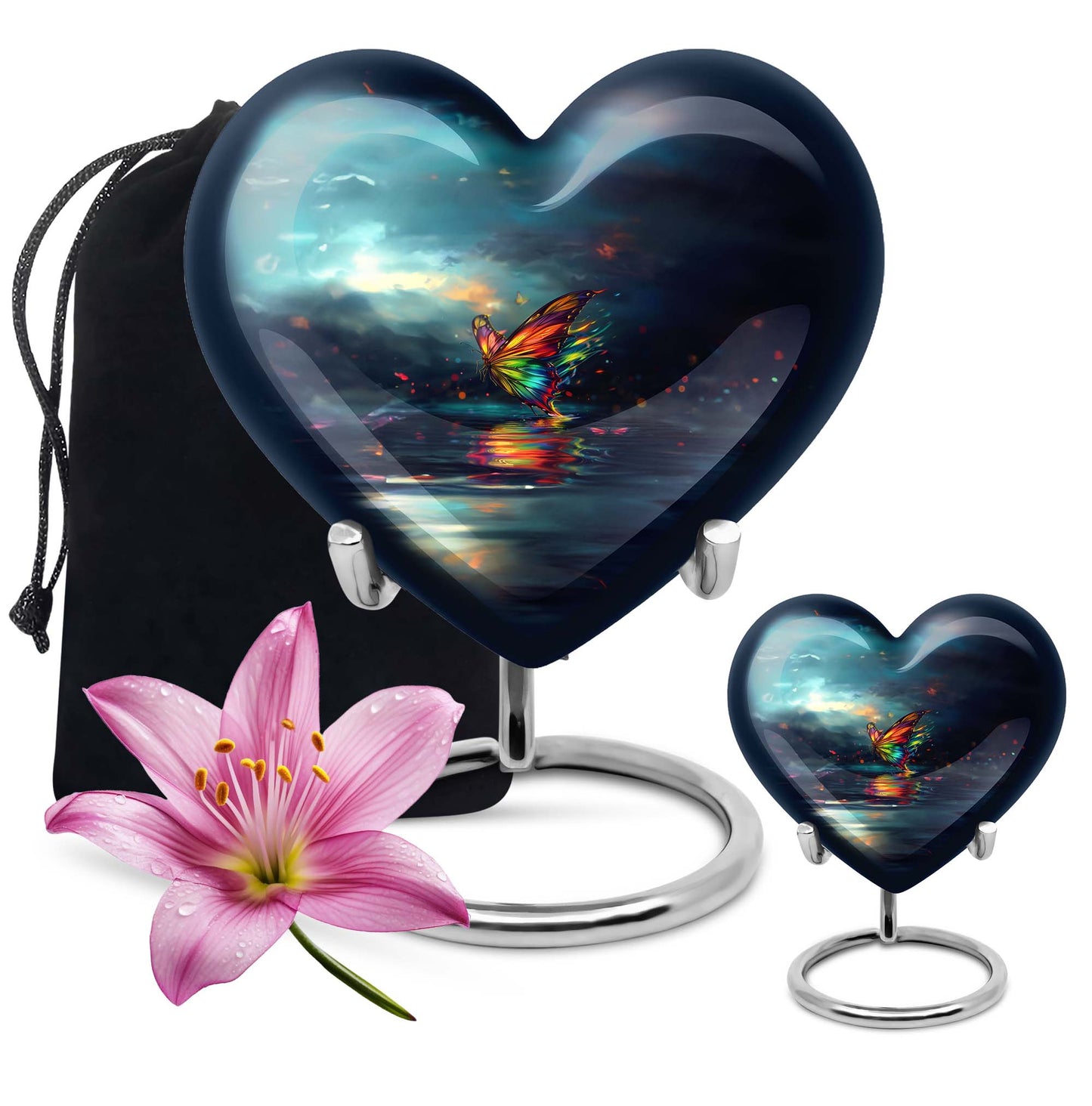 butterfly urn