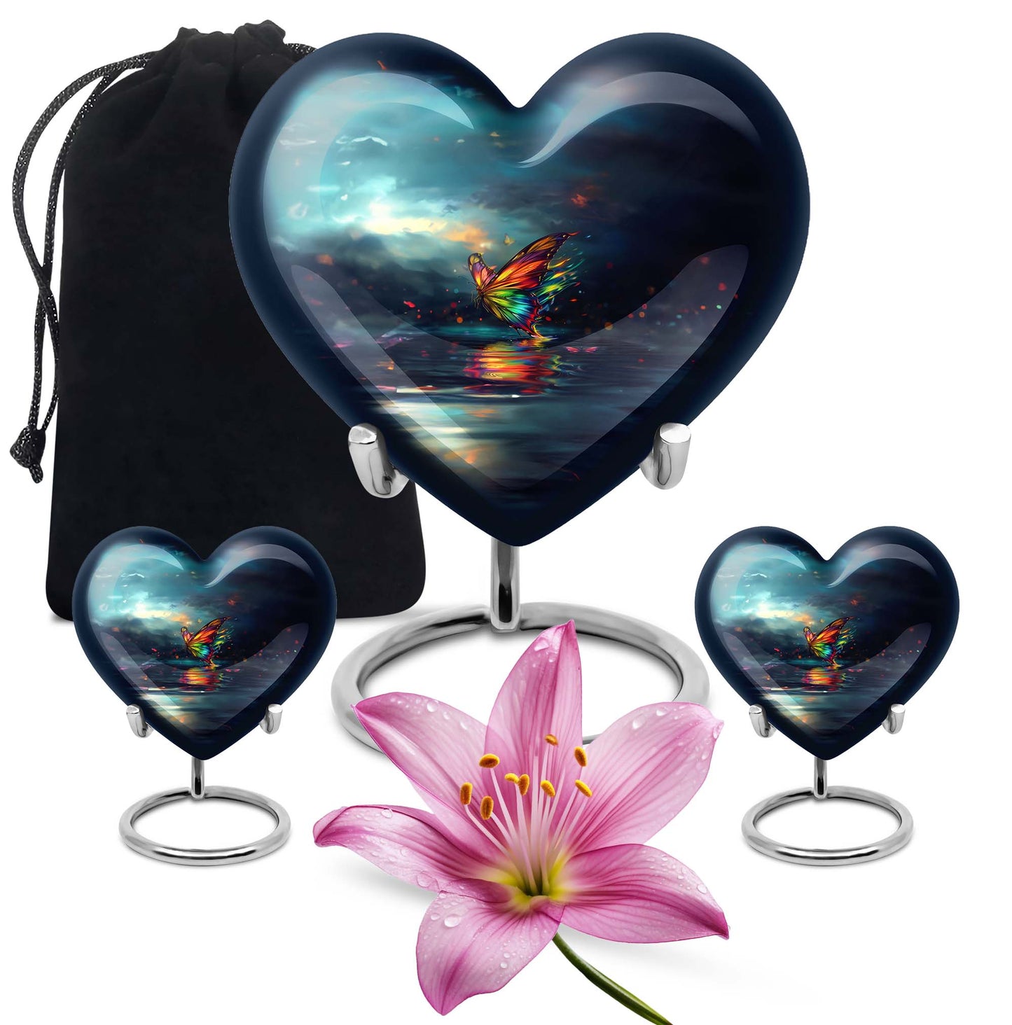 butterfly urn