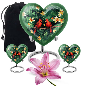 Large Urn with 2 Mini Urn