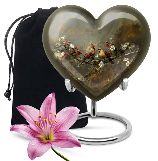  cremation urn with Wolf