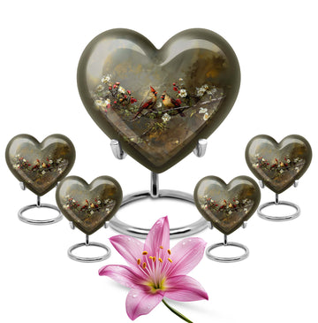 Large Urn with 4 Small Urn