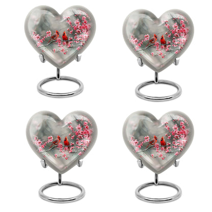 Cardinal bird Urn For Human Ashes