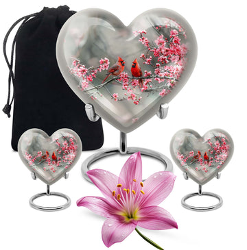 Large Urn with 2 Mini Urn