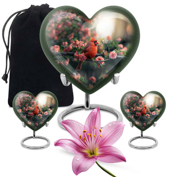 Large Urn with 2 Mini Urn