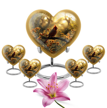 Large Urn with 4 Small Urn