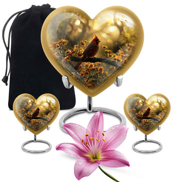 Large Urn with 2 Mini Urn