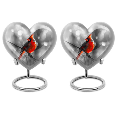 Cardinal Bird Theme 3 Inch Keepsake Pack of 2