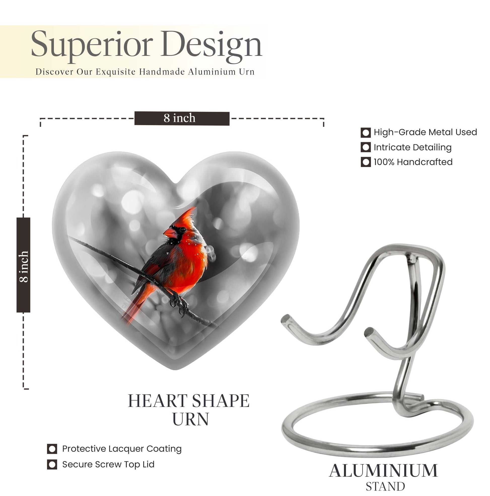 Cardinal bird themed