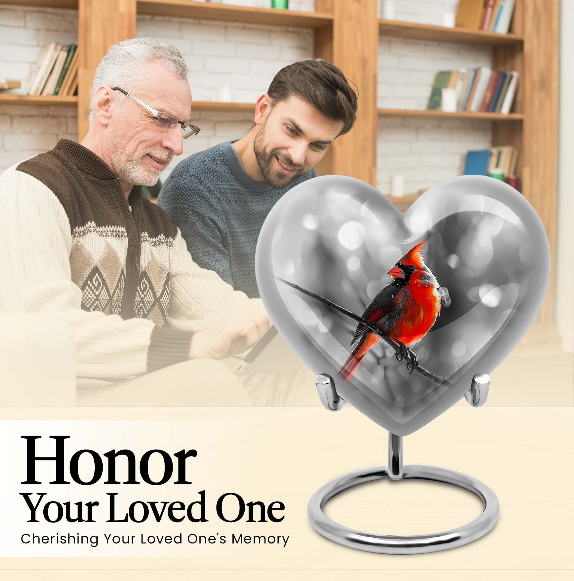 Cardinal bird themed