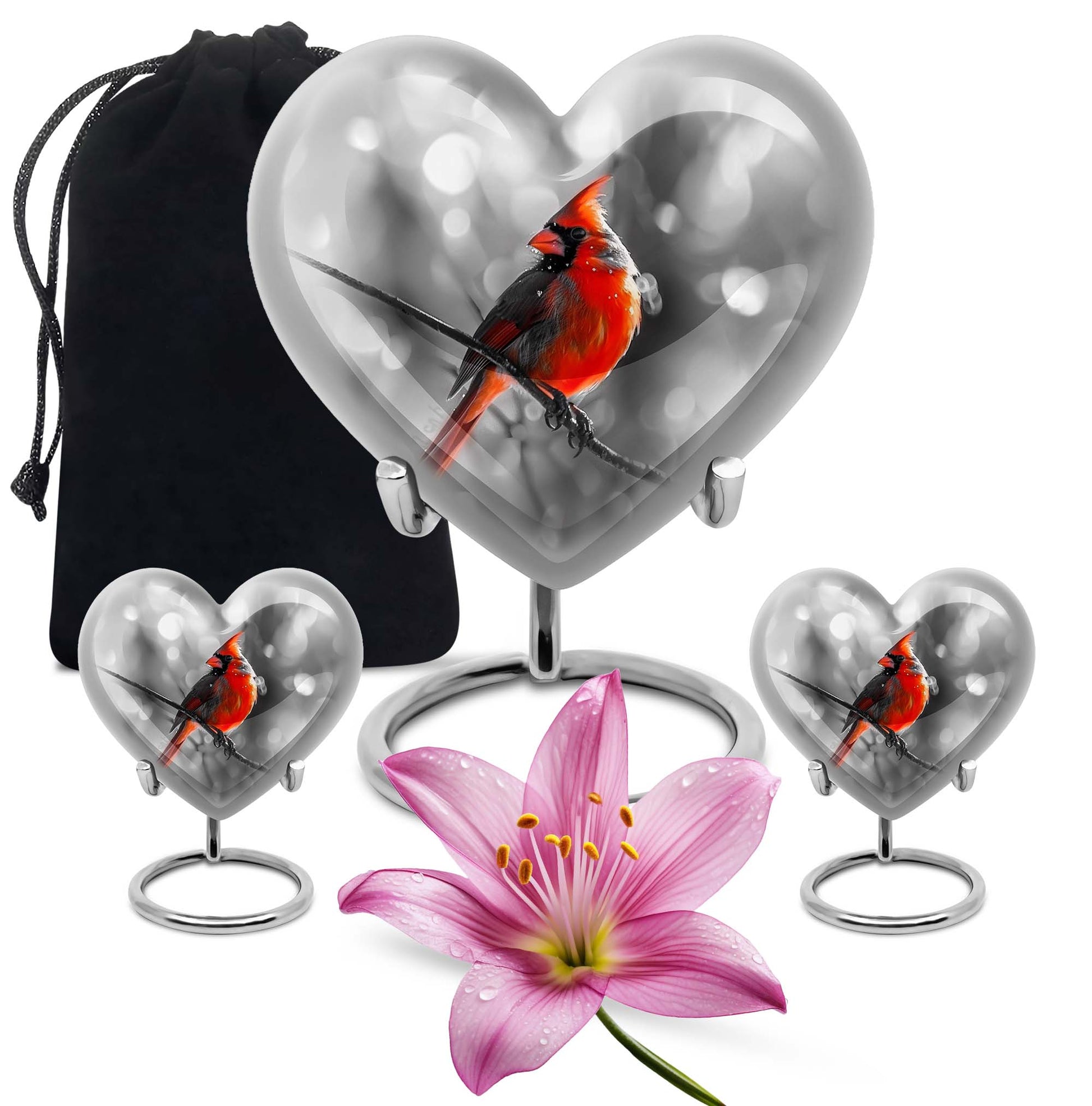 Cardinal bird themed