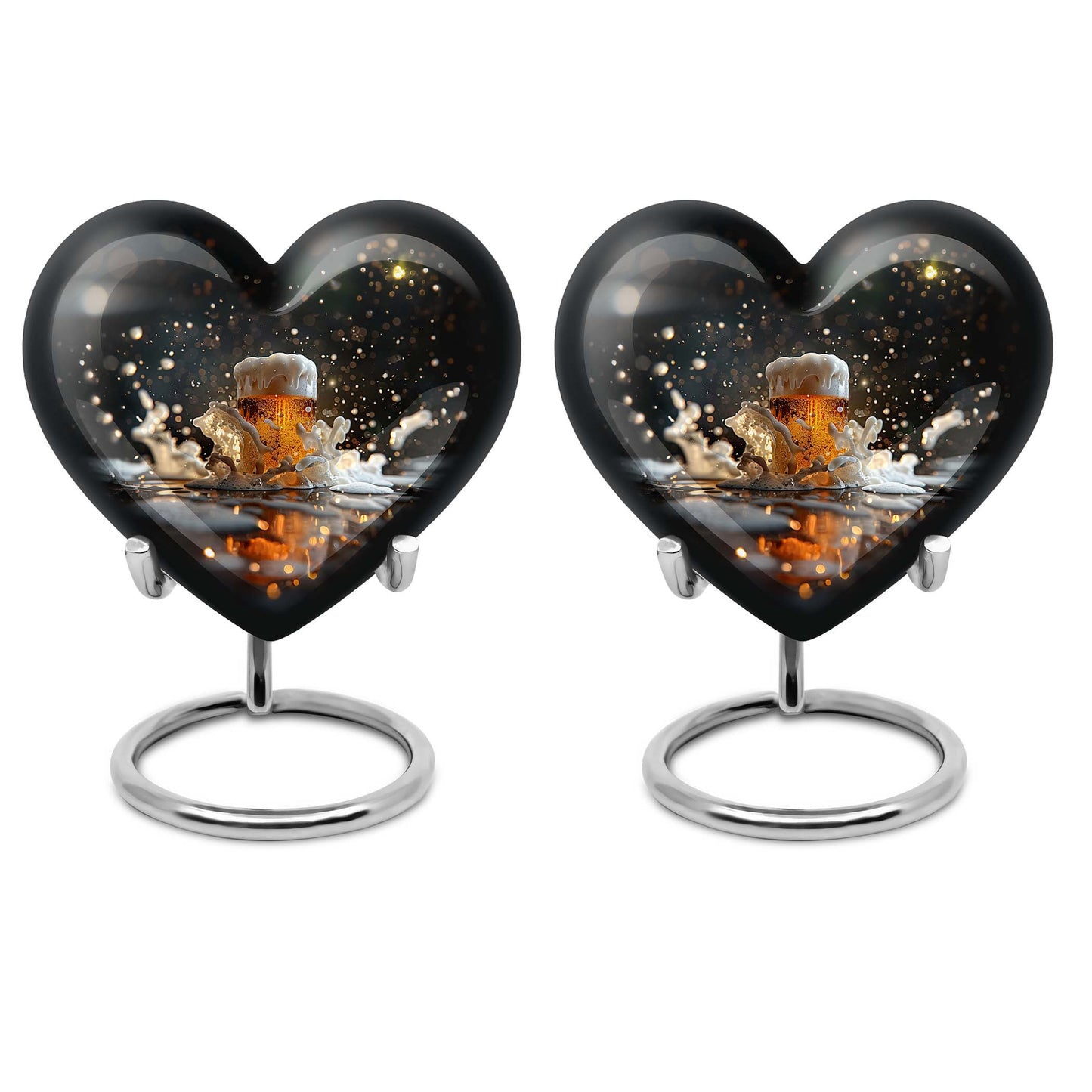 Beer Theme 3 Inch Keepsake Pack of 2