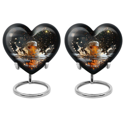 Beer Theme 3 Inch Keepsake Pack of 2