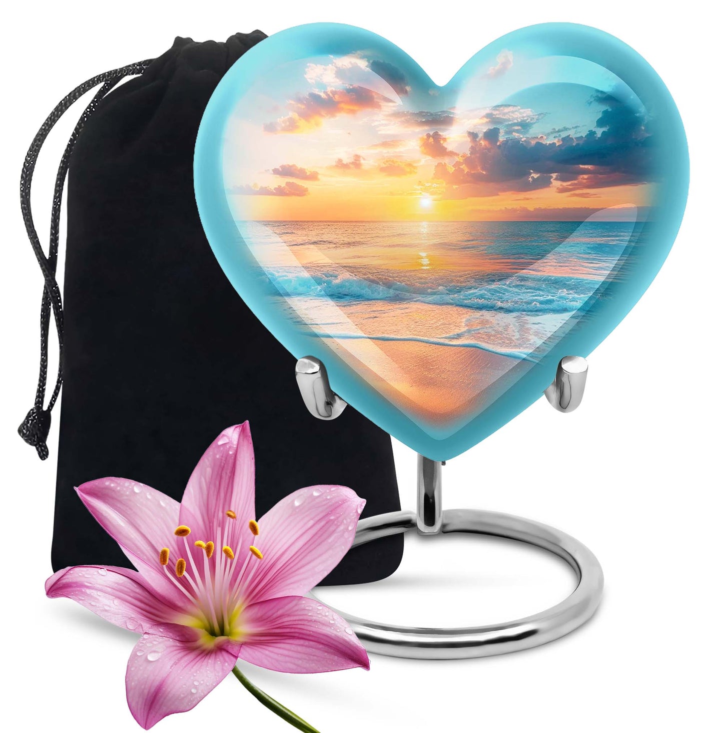 Ocean Cremation Urn for Adult Ashes - Beach Cremation Keepsake Urns