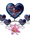 Heart-shaped Night Beach Urn