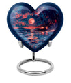 Heart-shaped Night Beach Urn