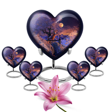 Large Urn with 2 Mini Urn